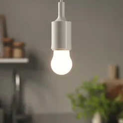 Lot 3 ampoules LED à filament mini globe E27 470lm 3.4W = 40W Ø4.5cm IPX4 Diall blanc neutre