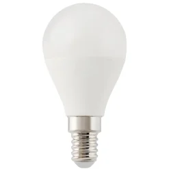 Lot 3 ampoules LED mini globe E14 470lm 5.3W = 40W Ø4.5cm Diall RVB et blanc chaud aux nuance blanc froid