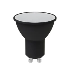 Lot 2 ampoules LED réflecteur Jacobsen GU10 430 lm 4.5W 50W blanc neutre noir