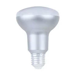 Lot 2 ampoules LED Réflecteur (R80) E27 806lm 7.3W = 60W Ø8cm Diall blanc chaud