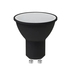Lot 2 ampoules LED réflecteur Jacobsen GU10 430 lm 4.5W 50W blanc chaud noir