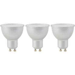 Lot 3 ampoules LED spot réflecteur GU10 350lm 4W = 32W Ø5cm Diall RVB et blanc chaud aux nuance blanc froid