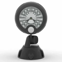 Lot 2 projecteurs à piles à détection noir IP66 200lm blanc neutre Beams