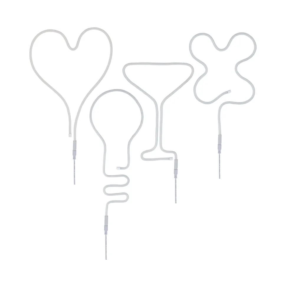 Lot 4 strip USB Neon Colorflex 10lm 4,5W 5V Paulmann 4x1m