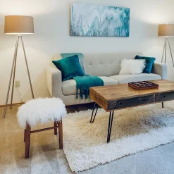 Lot de 2 ampoules Filament LED P45 Opaque, culot E27, 806 Lumens, conso. 9W (eq. 60W), 4000K, Blanc Neutre