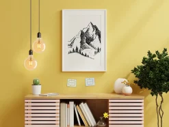 Lot de 3 ampoules LED douille E27 4,1 watts , en métal et verre, blanc chaud