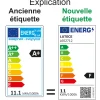 Lot de 10 ampoules LED E27 11,1W 1055Lm 3000K - garantie 5 ans