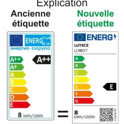 Lot de 10 ampoules LED filament E27 8W (équiv. 80w) 950Lm 2700K - garantie 2 ans