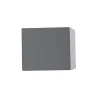 Lot de 2 appliques murales modernes gris foncé IP44 - Baleno