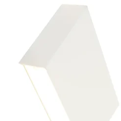 Lot de 2 appliques murales modernes blanches - Otan