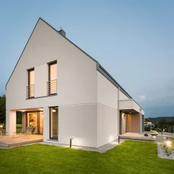 Lot de 2 bornes de jardin Eclairage LED Solaire Extérieur 100 Lm Autonomie 3 nuits IP54 ASLO