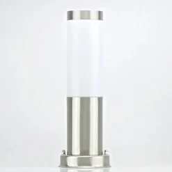 Lot de 4 Bornes Defne-3 inox E27 60W