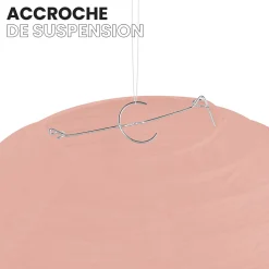 Lot de 12 Boules Japonaises Pêche 40 cm