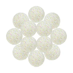 Lot de 12 Boules Japonaises Collection Liberty 30 cm