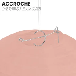 Lot de 12 Boules Japonaises Pêche 20 cm