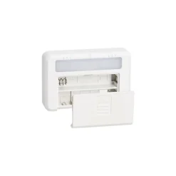 Lot de 2 éclairages de placard et tiroir à piles (incluses) - Détection magnétique - 50 lumens - Blanc neutre