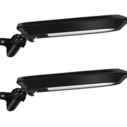 Lot de 2 Eclairage Solaire LED à Détection de mouvement Orientable et Mural