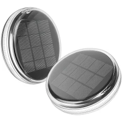 Lot de 2 lampes de piscine flottante SPLASHY Blanc Plastique D11CM