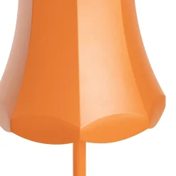 Lot de 2 lampes de table rétro orange rechargeables IP44 - Granny