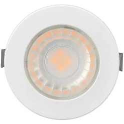 Lot de 10 mini spots LED rond 3 couleurs 3W 3000K IP54