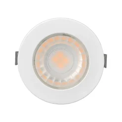 Lot de 10 mini spots LED rond 3 couleurs 3W 4000K IP54