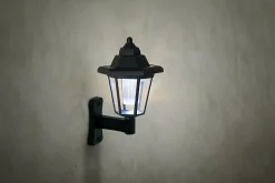 Lot de 3 piques/appliques solaires LED 2 en 1