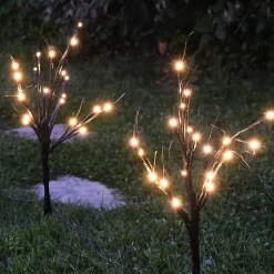 Lot de 3 piquets brindilles - Chromex