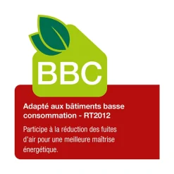 Lot de 3 Spots Encastrables LED Intégrés - IP 65 pour salle de bain - cons. 4,7W (eq. 50W) - 345 lumens - Blanc neutre