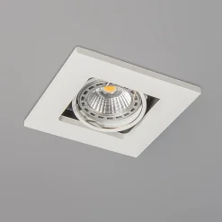 Lot de 10 spots encastrés blancs - Qure