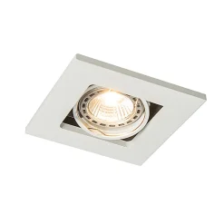 Lot de 10 spots encastrés blancs - Qure