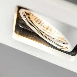 Lot de 10 spots encastrés blancs - Qure