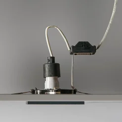 Lot de 10 spots encastrés carrés noirs - Qure