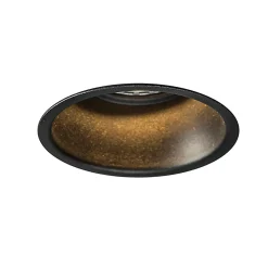 Lot de 6 spots encastrés modernes noirs - Dept