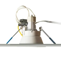 Lot de 6 spots encastrés modernes blancs - Dept