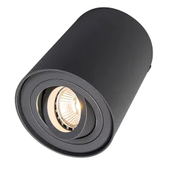 Lot de 6 spots gris foncé orientables et inclinables - Rondoo Up