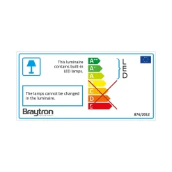 Lot de 10 Spots LED encastrables carré blanc 5W IP20 3000K