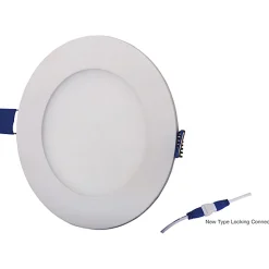 Lot de 10 spots LED ronds extra plats 18W 3000K