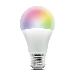 Lot de 4 x Ampoule E27 LED connectée RVB 8,5W 800 lm