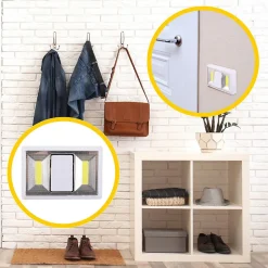 LOVING : interrupteur LED à piles (incluses). Blanc