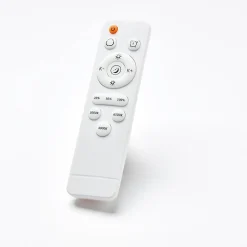 LUCIANO Plafonnier noir/blanc LED intégrée 36W métal/plastique ampoule incluse