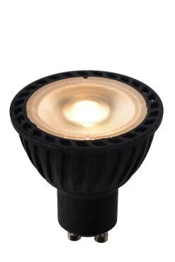 Lucide MR16 - Ampoule led - 5 cm - LED 3 StepDim - GU10 - 1x5W 2600K/2800K - Noir