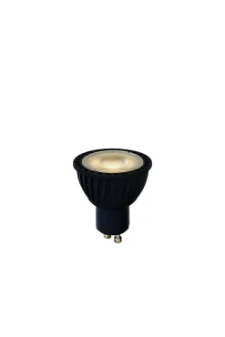 Lucide MR16 - Ampoule led - 5 cm - LED Dim. - GU10 - 3x5W 3000K - Noir - Ensemble de 3