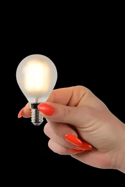 Lucide P45 - Ampoule filament - 4,5 cm - LED Dim. - E14 - 1x4W 2700K - matte