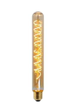 Lucide T32 - Ampoule filament - 3,2 cm - LED Dim. - E27 - 1x4,9W 2200K - Ambre