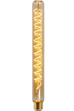Lucide T32 - Ampoule filament - 3,2 cm - LED Dim. - E27 - 1x4,9W 2200K - Ambre