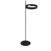 LUMICOM - ALLEY Lampadaire, 1XE27, max 42W, métal, noir, 40cm H165cm