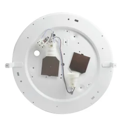 LUMICOM - BETON Plafonnier, LED INTEGREE, 18W, 4000K, béton, verre, 45cm