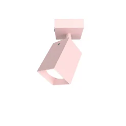 LUMICOM - BRINCK Plafonnier S, 1X GU10, max 33W, métal, rose, L.6cm