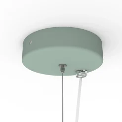 LUMICOM - CALICE Suspension, 1X E27, max 42W, métal, vert iceberg, D.60cm