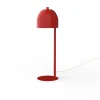LUMICOM - CAMPANELLA Lampe de table, 1XGU10, max 42W, métal, rouge brillant, D12cm